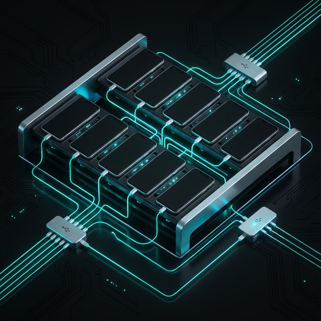 Phone Farm Setup Guide 2026: Complete Hardware List